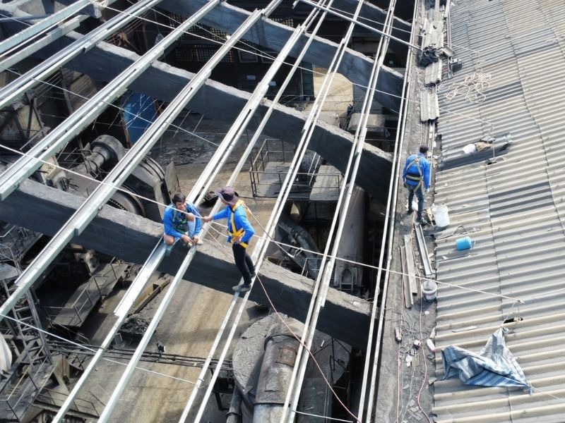 รับติดตั้งหลังคาดาดฟ้า